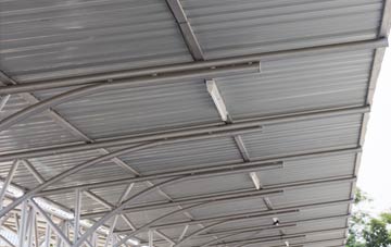 installing Upper Dallachy metal roofing